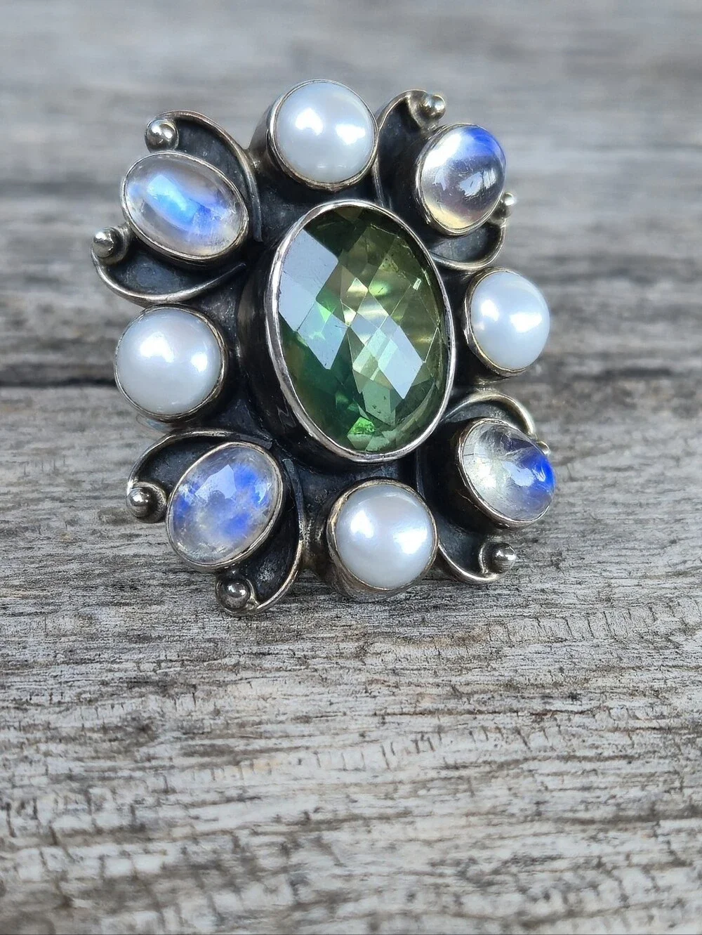 RAJ COLLECTION LIMITED EDITION Designer NICKY BUTLER Ring 925 Sterling Silver NB